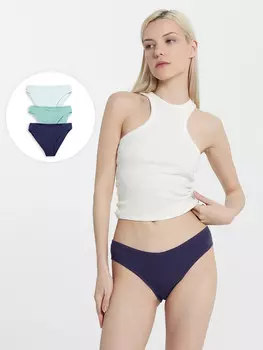 Трусы женские слипы мультипак (3 шт.)