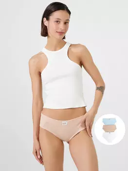 Трусы женские слипы мультипак (3 шт.)