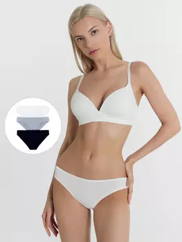 Трусы женские слипы мультипак (3 шт.)