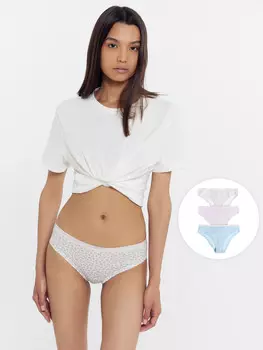 Трусы женские слипы мультипак (3 шт.)