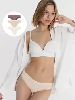 Трусы женские слипы мультипак (3 шт.)