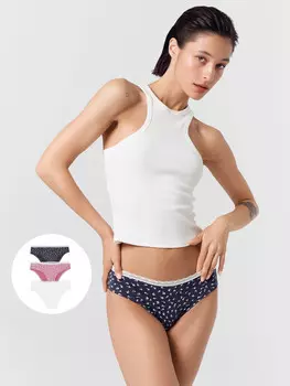 Трусы женские слипы мультипак (3 шт.)