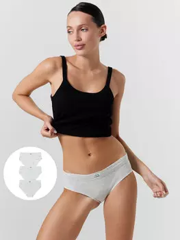 Трусы женские слипы мультипак (3 шт.)