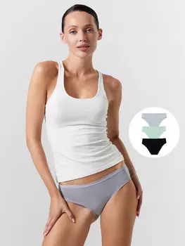 Трусы женские слипы мультипак (3 шт.)