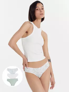 Трусы женские слипы мультипак (3 шт.)