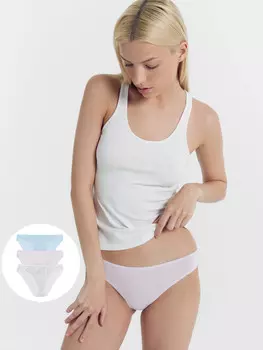 Трусы женские слипы мультипак (3 шт.)