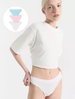 Трусы женские слипы мультипак (3 шт.)