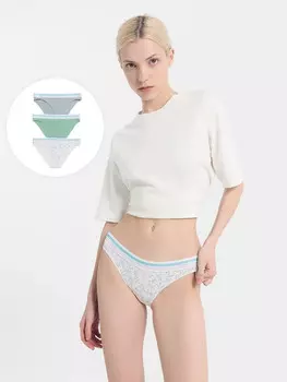 Трусы женские слипы мультипак (3 шт.)