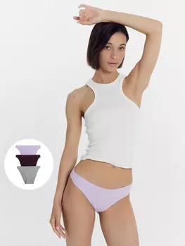 Трусы женские слипы мультипак (3 шт.)