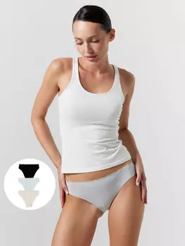 Трусы женские слипы мультипак (3 шт.)