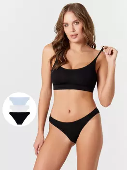 Трусы женские слипы мультипак (3 шт.)