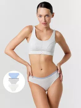 Трусы женские слипы мультипак (3 шт.)