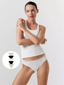 Трусы женские слипы мультипак (5 шт.)