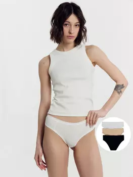 Трусы женские слипы набор (3 шт.)