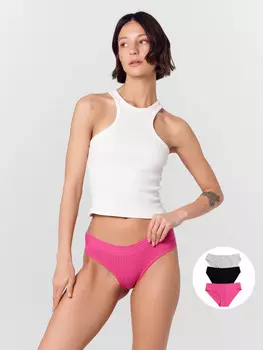 Трусы женские слипы набор (3 шт.)