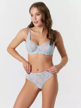 Трусы женские слипы небесно-голубые