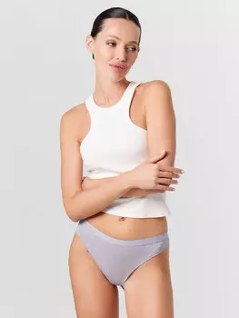 Трусы женские слипы серые