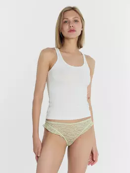 Трусы женские слипы светло-зеленые