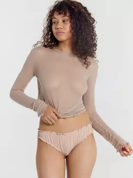 Трусы женские слипы в розовом цвете