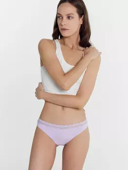 Трусы женские слипы в розовом цвете