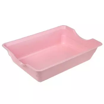 Туалет глубокий без сетки 36 х 26 х 9 см, розовый