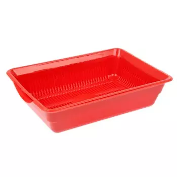 Туалет глубокий с сеткой 36259 см, красный