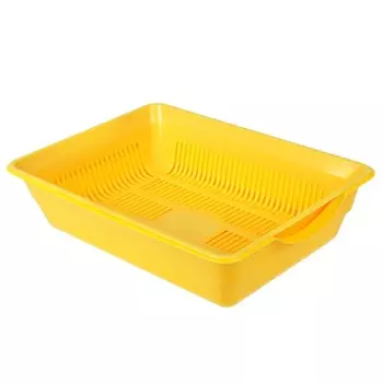 Туалет глубокий с сеткой 36 х 25 х 9 см, желтый