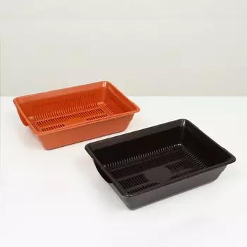 Туалет глубокий с сеткой 36259 см, коричневый