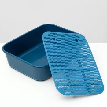 Туалет сима с сеткой 293810.5 синий fix