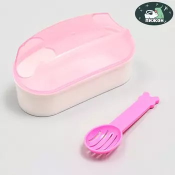 Туалет-туннель с лопаткой для грызунов