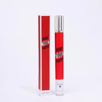 Туалетная вода мужская mind your happy, 35 мл