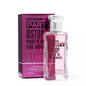 Туалетная вода мужская saturday party non stop, 100 мл