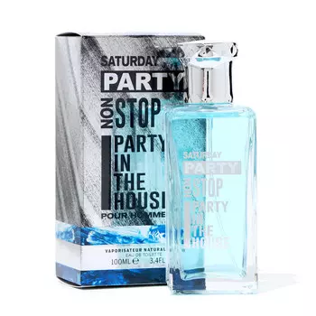 Туалетная вода мужская saturday party non stop, 100 мл
