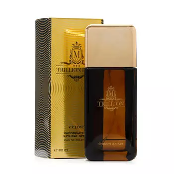 Туалетная вода мужская trillion, 100 мл