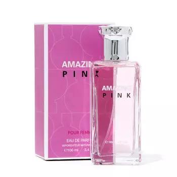 Туалетная вода женская amazing pink, 100 мл