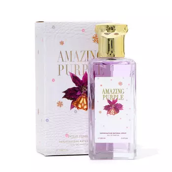 Туалетная вода женская amazing purple, 100 мл