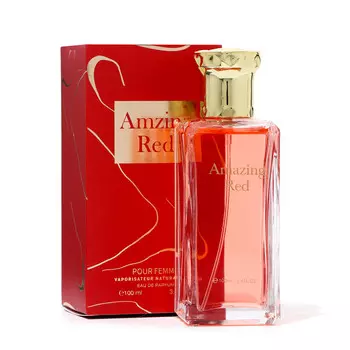 Туалетная вода женская amazing red, 100 мл