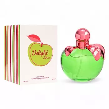Туалетная вода женская delight love (по мотивам nina ricci love by nina), 100 мл