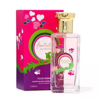 Туалетная вода женская fantastic summer , 100 мл