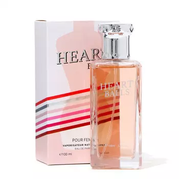 Туалетная вода женская heart balls, 100 мл
