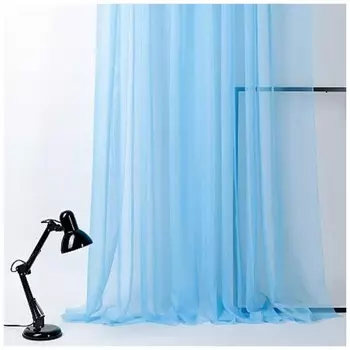 Тюль "Престиж-вуаль" голубой 5*2,7