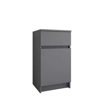 Тумба для обуви мори, 400х354х720, графит