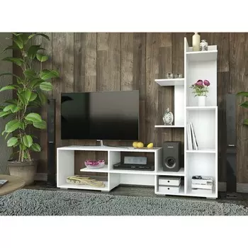 Тумба под тв глосса, 1680х450х1550, белый