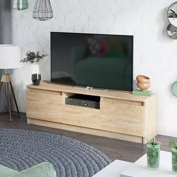 Тумба ларго, под тв, 1400х448х449, дуб сонома