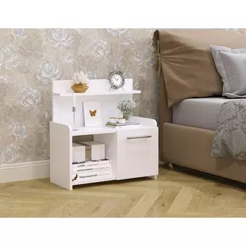 Тумба прикроватная аманда, 600х290х470, белый