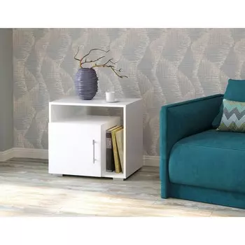 Тумба прикроватная асти, 600х440х500, белый