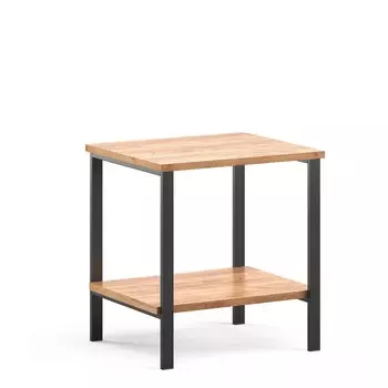 Тумба прикроватная лофт, 353*450*446, дуб золотой