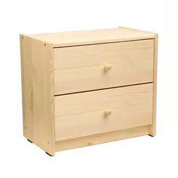 Тумба прикроватная rast 2, 52х30х46, массив сосны