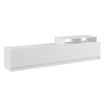 Тумба тв мадера 2400, белый лдсп