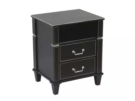 Тумба Васко В 116Н венге/серебро